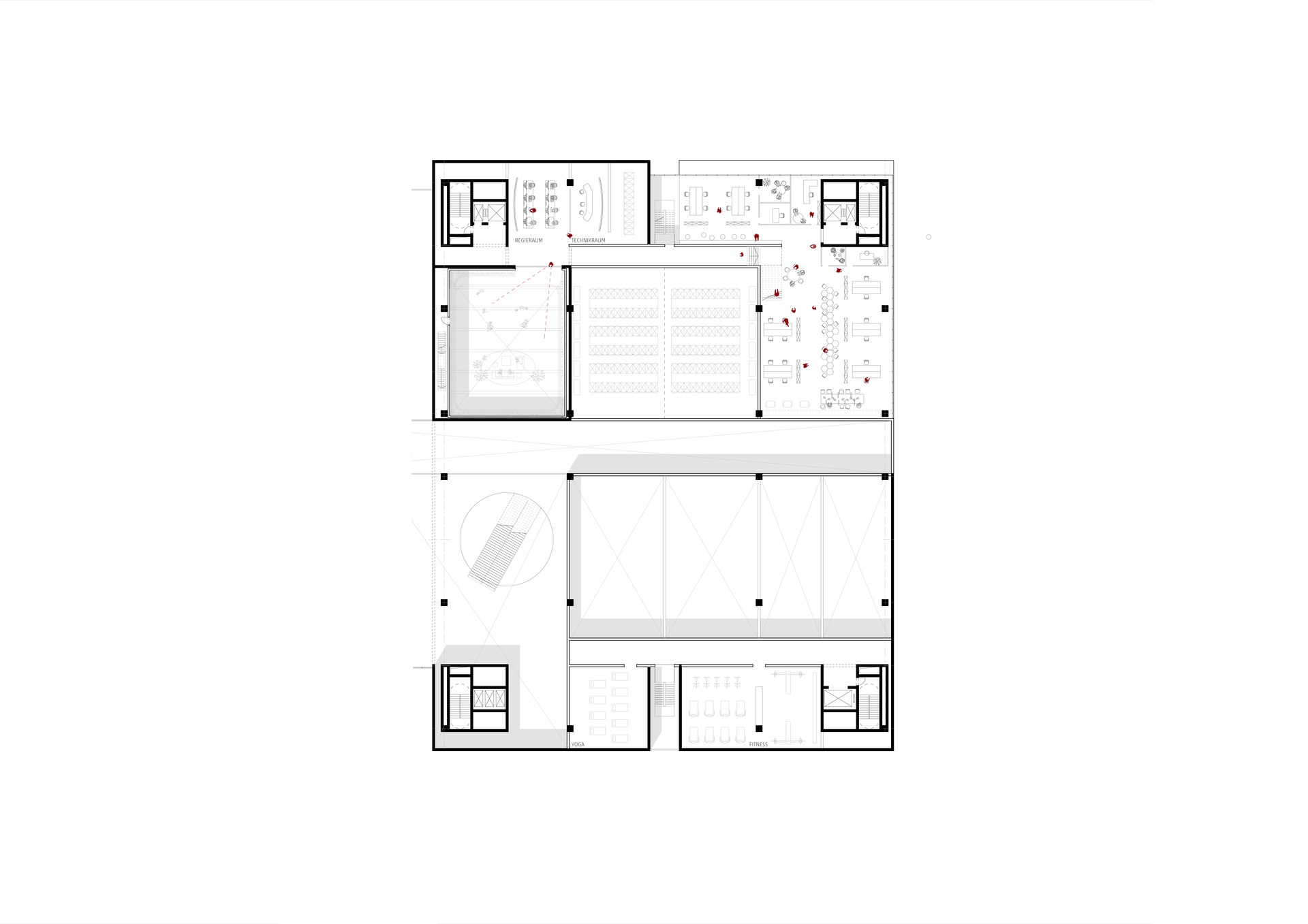 Floor Plan, First Floor, Logistics